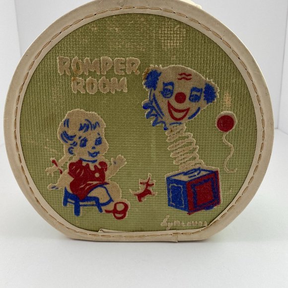 Other - Romper Room Child's Suitcase Green and white